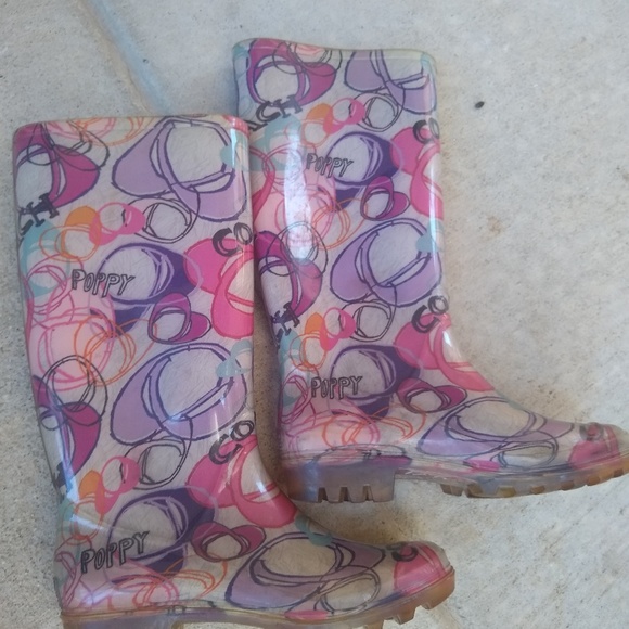 Coach | jelly poppy colorful rainboots - Picture 7 of 7